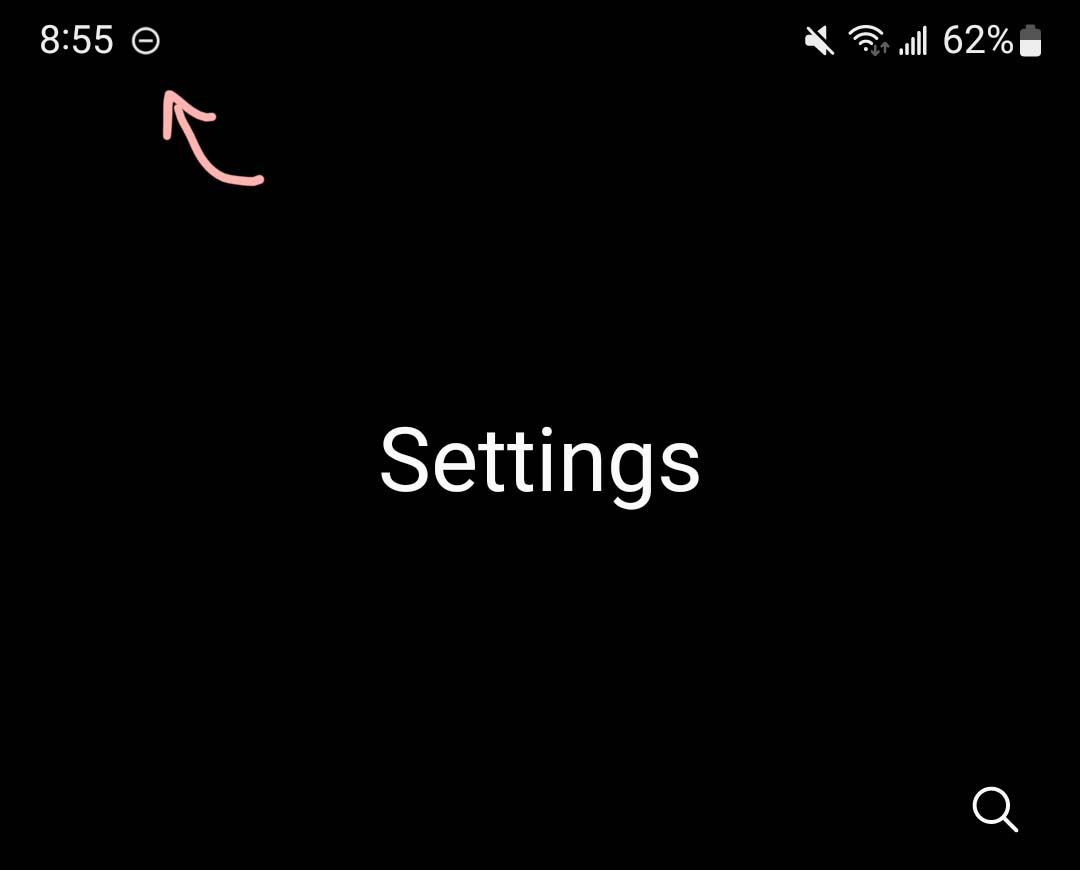 Do Not Disturb is active